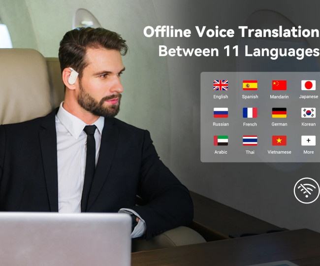 Наушники-переводчики Wooask M9 з AI